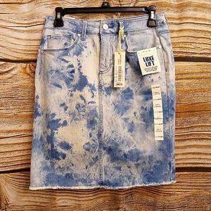 Skirt Bleach Distressed Code Blue